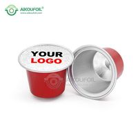 Wholesale Factory Price Customized Colorful Aluminum Foil Mini K-Cup nespresso Compatible Empty Coffee Capsule Pack