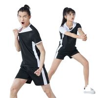 New college student volleyball uniform men's shirt sleeveless T-shirt women's badminton shirt table tennis suit team running fitness suit