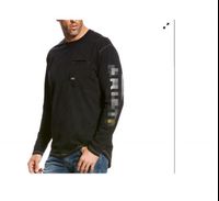 Flame Retardant Clothing Electrician Welders Wear Frc T-Shirt Ur Shield Flame Retardant Long Sleeve Fr T-Shirt