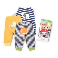 2.1 Wholesale 5pcs/bag new fashion style 100% cotton baby harem pants