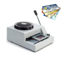PVC Card Manual Braille Printer Printing Machine