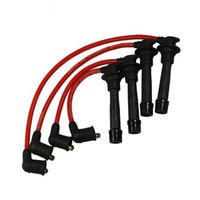 Racing Spark Plug Ignition Wire Set for 90-00 Mazda MIATA MX5- Red