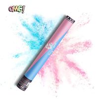 OMG Baby Gender Reveal Party Supplies Holi Powder Cannon Confetti Wand for Sale