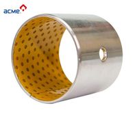 SF-2 oil-free bimetal sliding self-lubricating bearing bush