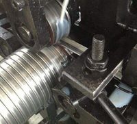 Large Metal Conduit Making Machine/Galvanized Steel Conduit Forming Machine/Double Lock Flexible Pipe Making Machine