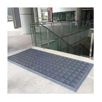 Three-in-one modular anti-fatigue rubber floor mat porch floor mat