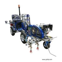 Road marking cold paint spraying second-hand road marking machine