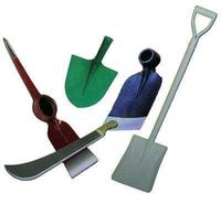 High quality steel picks and shovels for farm and garden