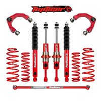 Upgrade your off-road experience with Adjustable Nitrogen Shocks for Toyota FJ Cruiser - Twin Tube Design for 4x4 Enthusiasts