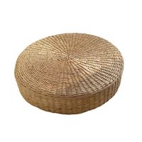 New floor mat environmental protection round straw mat hand-woven tatami mat yoga tea ceremony meditation mat 40CM