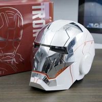 SLKE MK5 Halloween Christmas COSPLAY automatic opening and closing voice touch remote control Marvel Iron Man helmet