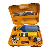 New Portable Oxyacetylene Welding and Cutting Kit Torch Set with Oxygen Cylinder