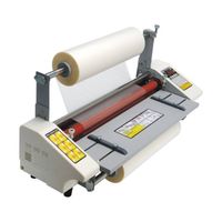 Hot selling double-sided adjustable speed manual a2 a3 hot and cold laminating laminating machine laminating machine price