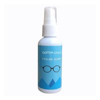 Wholesale Custom Printed Logo Glasses Lens Cleaner 50ml Bottle Glasses Care Solution Screen Optical Glasses Spray