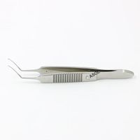 Small incision capsulorhexis forceps