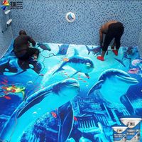 Factory Price Epoxy Resin 3D Art Floor Paint