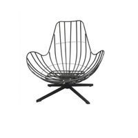 OEM service furniture frame modern metal steel lounge chair frame with seat