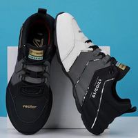 Fashion non-slip fitness walking fitness zapatos breathable winter men's casual shoes