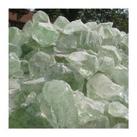 Mass production 10mm 1cm and above size transparent cheap crystal white glass rock