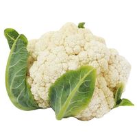 Fresh cauliflower and frozen cauliflower, vegetables fresh cauliflower