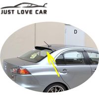 For MITSUBISHI LANCER EX Plastic Rear Window Sunshade Spoiler 2008-2015