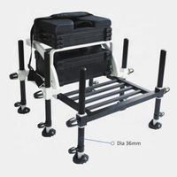 High Quality Aluminum Seat Box Fishing Box F11-TB050