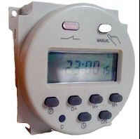 LCD Programmable Timer Digital Switch with Cover CN101A DC 12V 16A