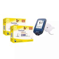 2023 ALL NEW FreeStyl Libre 2 Reader with Sensor Starter Kit for Continuous Glucose Monitoring