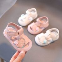 Wholesale 2022 New Baby Sandals 0-3 Years Old Baby Shoes Soft Bottom Summer Girls Princess Sandals