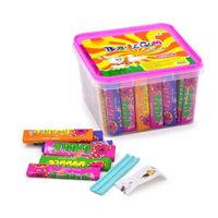 wholesale fruit flavored tattoo bubble gum from china