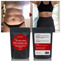 Private Label Best Selling 28 Days Detox Flat Belly Tea Custom Logo Weight Loss Dieters Drink Herbal Green Tea For Weight Loss