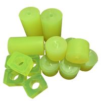 Durable wear-resistant elastic polyurethane PU rubber shock-absorbing buffer block
