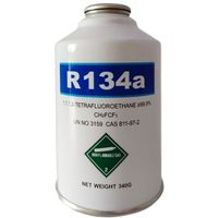 r134a gas 300g 340g 500g China small tank factory 99.99% purity 134 134a r134a car refrigerant gas r134a