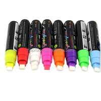 China 8 Pack Liquid Chalk Set Rainbow Glitter Colors