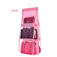 High Quality 3 Layers 6 Mesh Hanging Bag Underwear Underwear Socks Storage Box