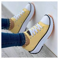 Wholesale 2022 Fashion Thick Sole Flat Espadrilles Lace Up Walking Shoes Casual Espadrilles