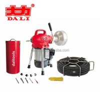 DALI GQ-75 Electric Hydraulic Eel Sewage Pipe Cleaning Machine