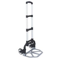 The material is aluminum alloy, high quality and more colors luggage cart