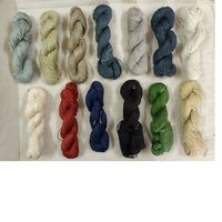 Custom Dyed Linen Yarns Available in Sport Weights, Worsted Weights and Lace Weights Ideal for Yarn Dealers and Yarn Shops