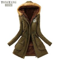 TONGYANG 2018 new parka coat women's winter coat thickened cotton winter jacket women's coat women's winter parka coat