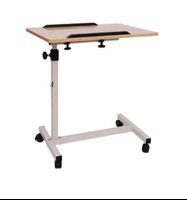 Cheap Folding Hospital Medical Furniture Patient Removable Bedside Table Height Adjustable Bedside Dining Table