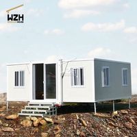 Foldable Portable House Foldable Container House Prefabricated House Container Mobile House with Video Technical Support