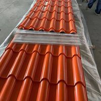 Synthetic resin tile roof plastic tile factory direct sales glazed tile thickened antique villa insulation canopy