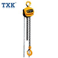 1 ton, 2 ton, 3 ton, 5 ton manual lifting equipment chain hoist