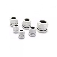 PG7/PG9/PG11 Nylon Cable Glands PG Series Cable Glands IP68 Waterproof Plastic Cable Glands