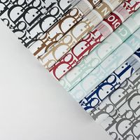 Waterproof Rose Bouquet Tissue Wrap Luxury Brand Korean Flower Wrapping Paper Packaging
