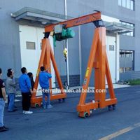 5 Ton 10 Ton Industrial Plant Single Girder Gantry Crane