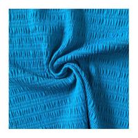 Knitted seersucker seersucker fabric nylon spandex plaid fabric for swimwear