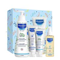 Mustela Mustela Newborn Baby Baby Gift Box Shampoo Bath Moisturizing Set Box 5-Piece Set