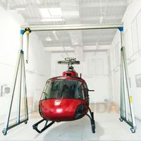 Light Helicopter Aviation Plane Aircraft Airport Maintenance Aluminum Alloy Gantry Crane For Sale